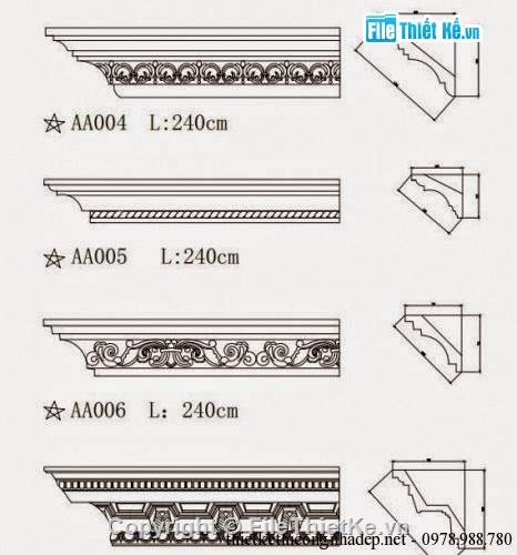 Phào chỉ,thiết kế nội thất,thiết kế biệt thự